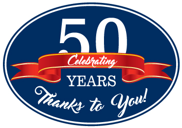 50 Celebrating years. Thanks to you